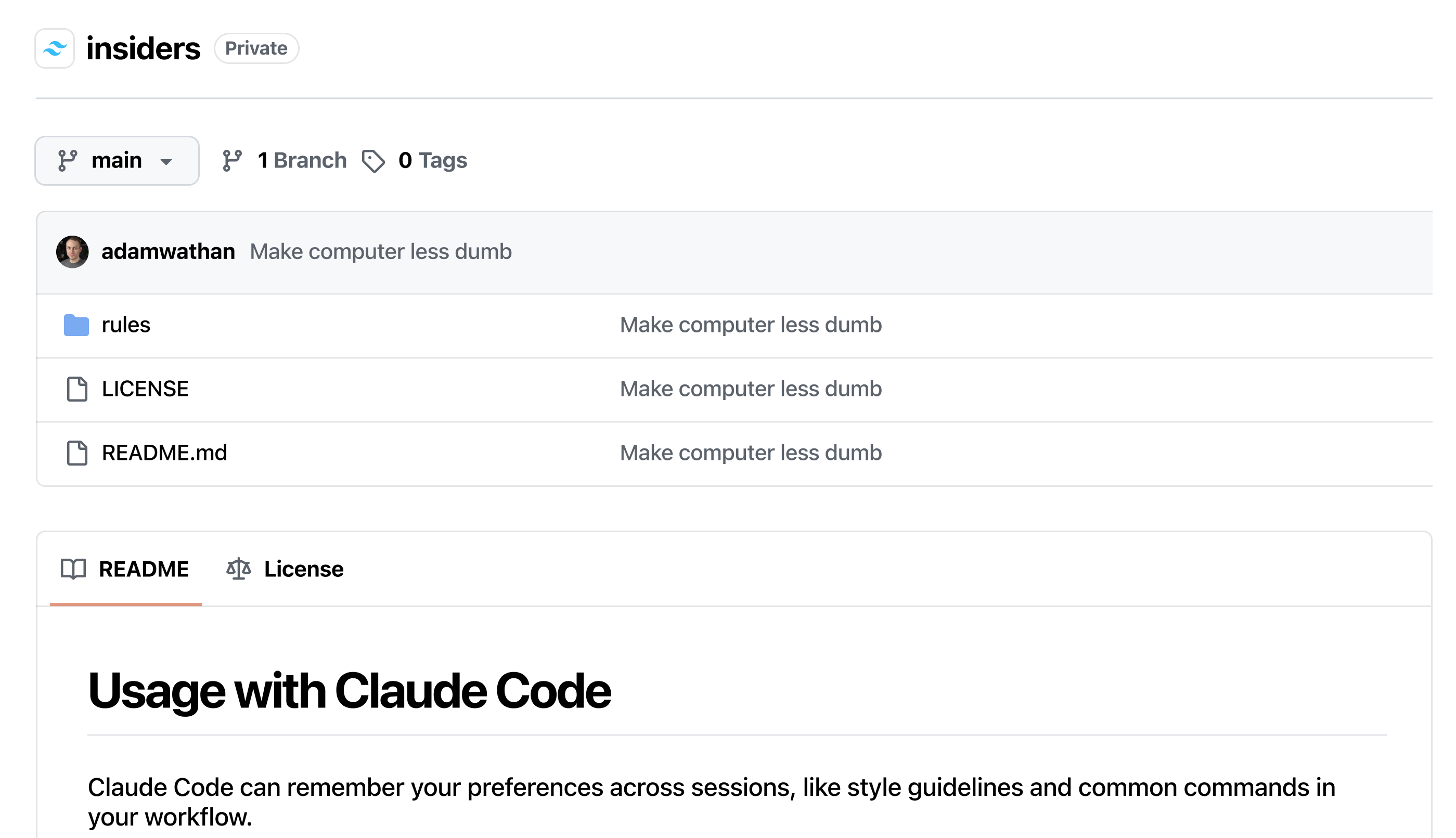 Insiders GitHub repository